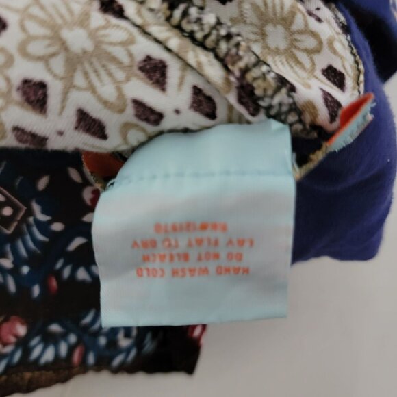 Flying Tomato Womens Open Front Hi Lo Cardigan Kimono Sz M/L Boho Peasant - Picture 9 of 10